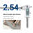 0.1" Thick 6" W X 36" L Peel And Stick Luxury Vinyl Plank,Self-Adhesive Vinyl Flooring (Set Of 36)-123987345