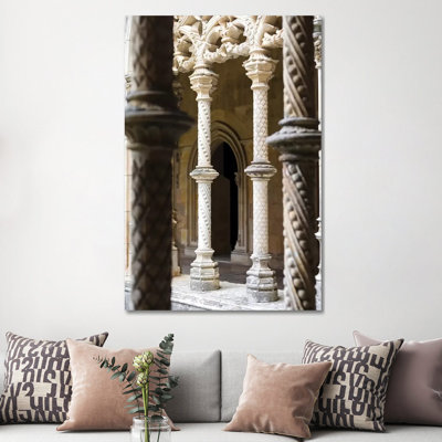 Claustro Real, The Royal Cloister. Monastery Of Batalha, Mosteiro De Santa Maria Da Vitoria by Martin Zwick - Wrapped Canvas Gallery-Wrapped Canvas Giclée