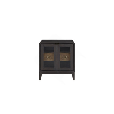 Glass Door Nightstand