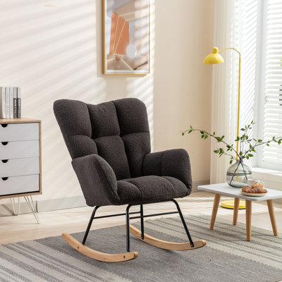 Fauteuil à bascule Teddy