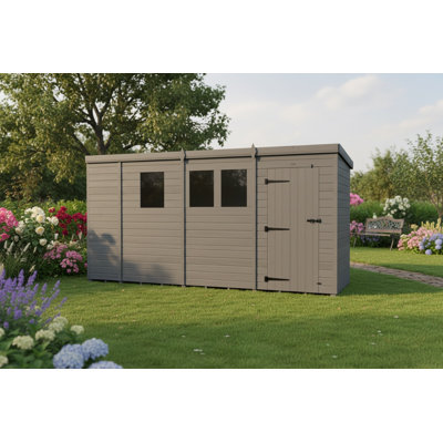 14x6 Pent Composite Shed