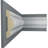 Endurathane Kepler Chair Rail, 4 3/4"H x 1 1/4"P x 94 1/2"L, Factory Primed