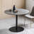 Black Round Sintered Stone Dining table