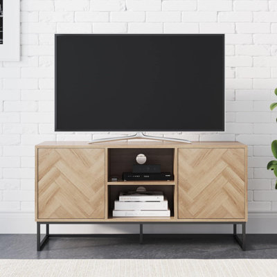 Meuble télé Herringbone