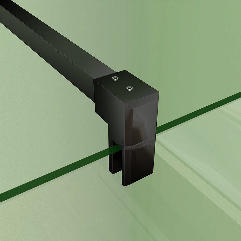 Nilda 2000mm H Walk In Glass Screens with Glass, 900mm