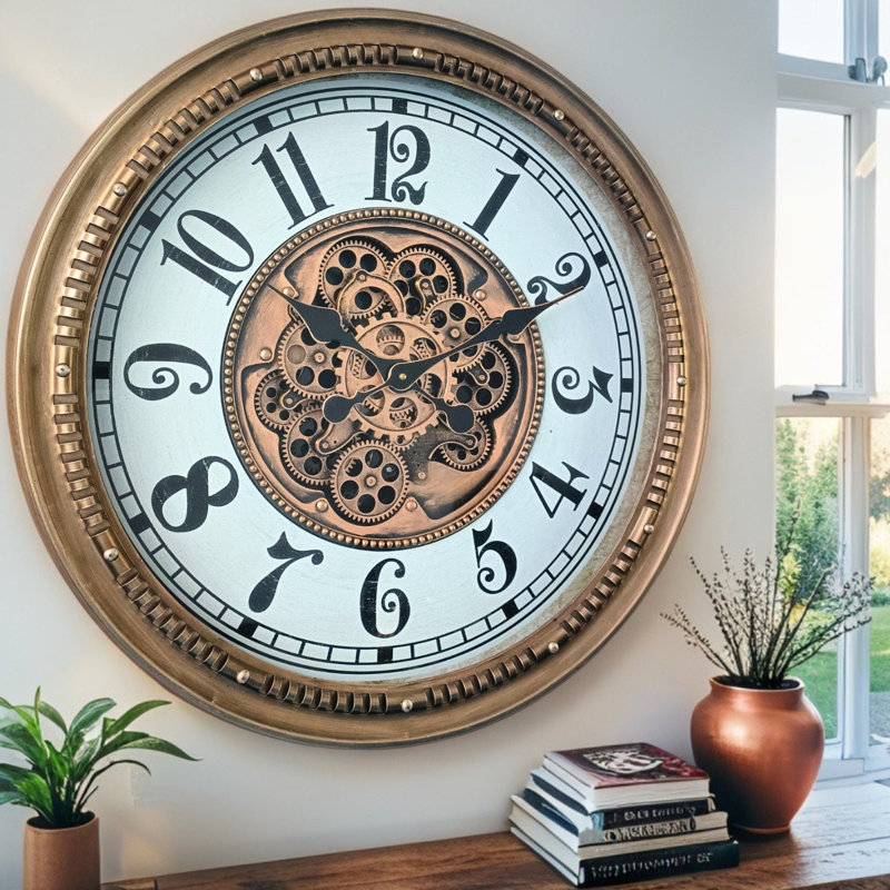 Metal Wall Clock