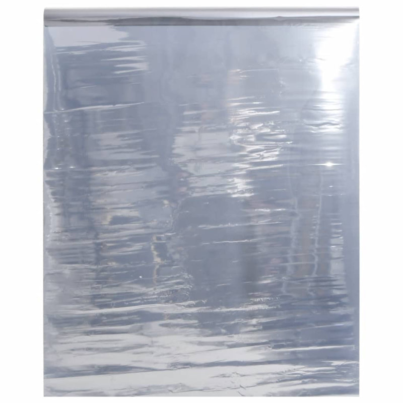 Symple Stuff Solar Film Static Reflective Effect Silver, 45cm H x 2000cm W