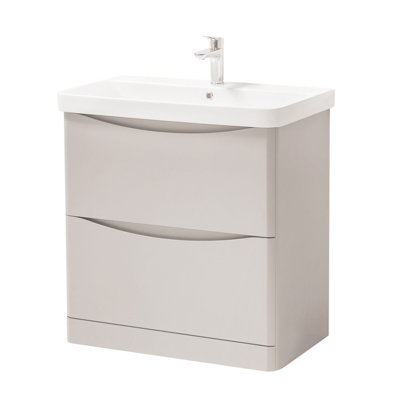 Clifton 800mm Single Bathroom Vanity with Vitreous China Basin