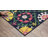 Sherley Bold Boho Floral Navy/ Multi Indoor-Outdoor Area Rug-627380301