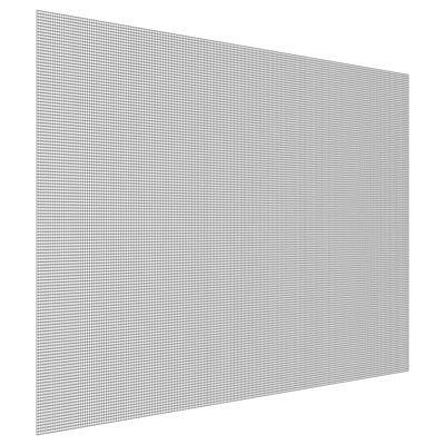 72" x 100ft Black Vinyl Coated Hardware Cloth 19Ga Galvanized Steel Wire Mesh 1/2" Mesh for Rabbit Cage Garden Snake Fence 1 Piece