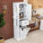 Bathroom Organizer Cabinet Aluminum Alloy Handles & Multi-Functional Storage-823442249