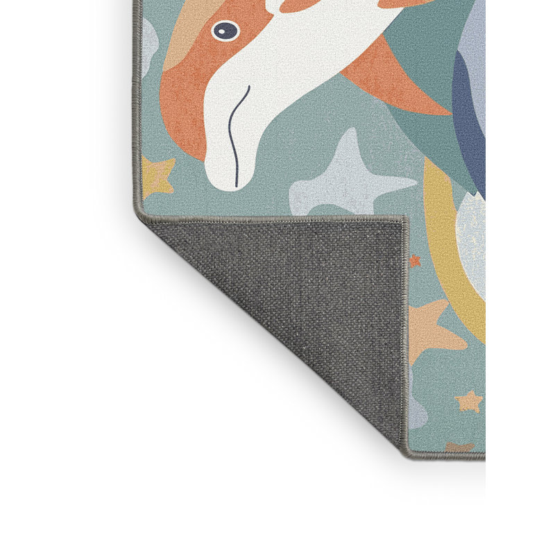 Tapis pour enfants East Urban Home, Rectangulaire 2 pi x 3 pi