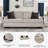 87'' Upholstered Sofa