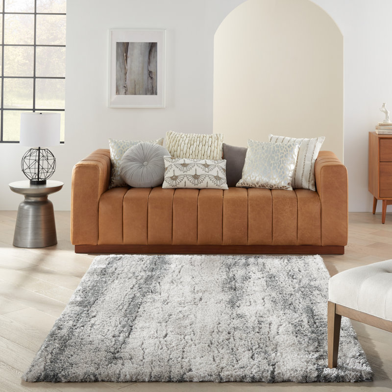 Performance Abstract Indoor Rug, Rectangle 4' x 6'