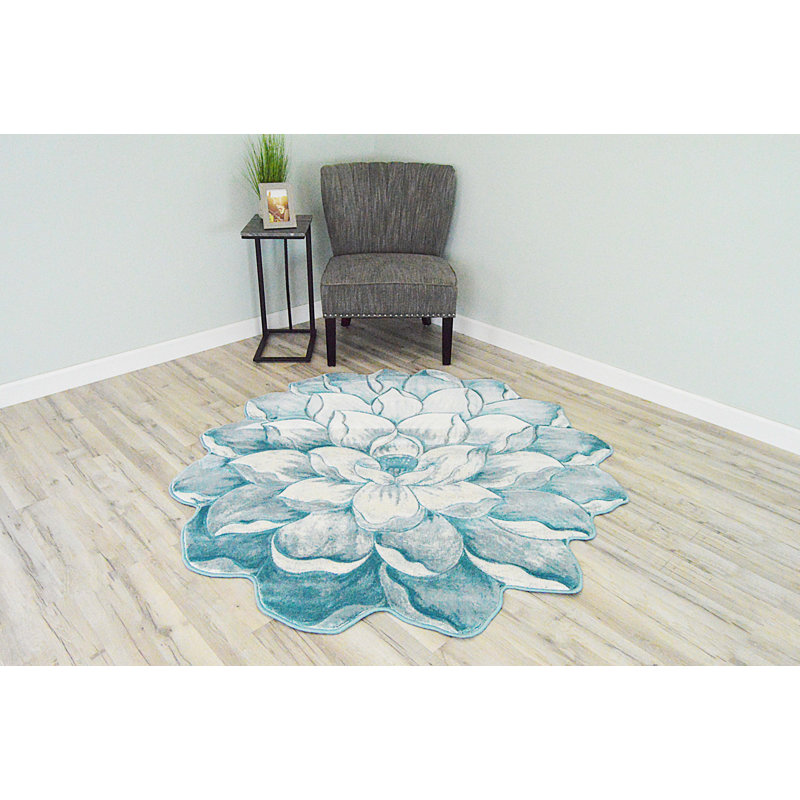 Igikpak Floral Indoor Rug, Novelty 6'6"