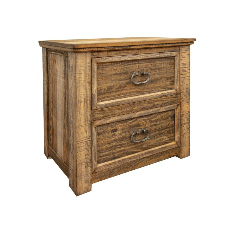 27'' W Solid Wood Nightstand