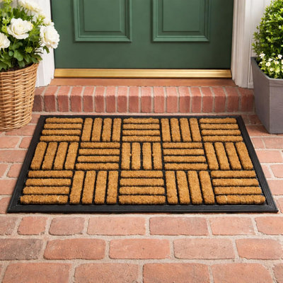 Non-Slip Striped Doormat