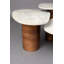 Ensemble de tables de bout en marbre
