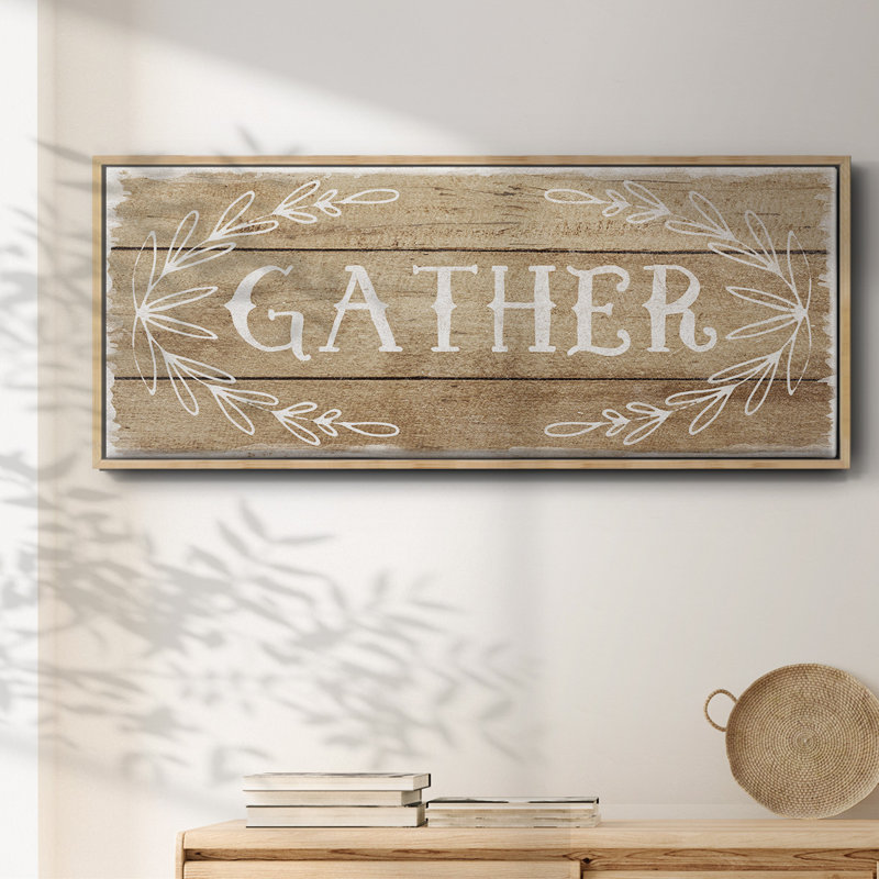Gather - Toile encadrée