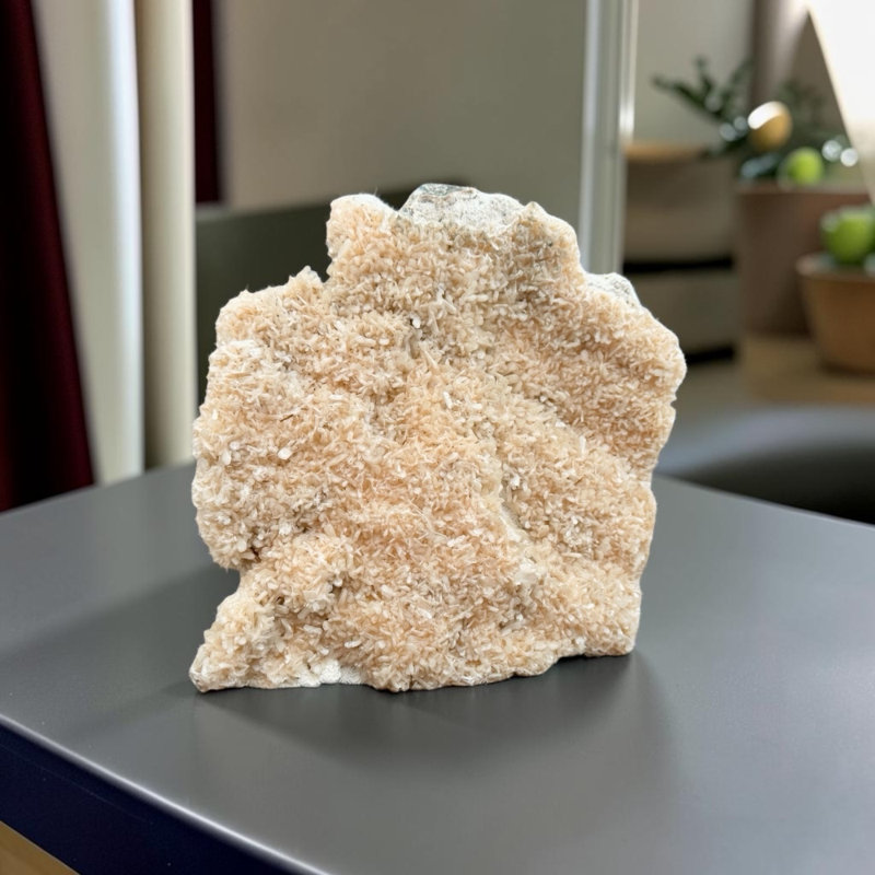 Rare Stilbite on Chalcedony