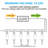 Warm White Low Voltage LED Landscape Pathway Lights, 12-24V AC/DC, IP65 Waterproof, Aluminum Integrated LED Landscape Lighting-105373971