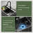 Drop-in Single Bowl Kitchen Sink With Black Honeycomb Finish & Full Accessories Kit - 304 Stainless Steel Pvd Vacuum Coating, Includes Faucet, Soap Dispenser, Drain & Supply Lines, 32 Inch
