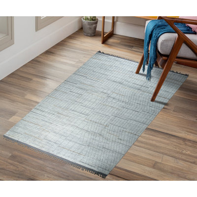 Ornate Marrakech Ivory Hand-Knotted Wool Contemporary Transitional 9' x 12' Area Rug