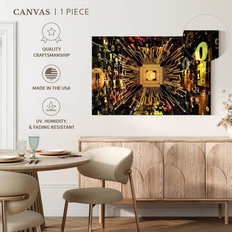 Cyber Computer CPU, 26" H x 39" W