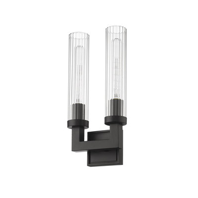 Lorryann Steel Candle Wall Light