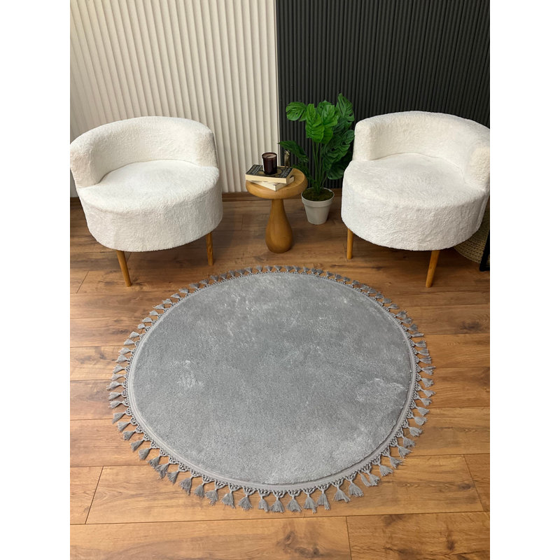 Wilton Machine Woven / Power Loomed Area Rug, Round 150cm