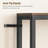 L Shaped 70.9" Long Console Table Behind Couch Table with Outlets-1939669025-1932067136