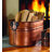 Abdulkadyr 12.75'' W Metal Log Rack