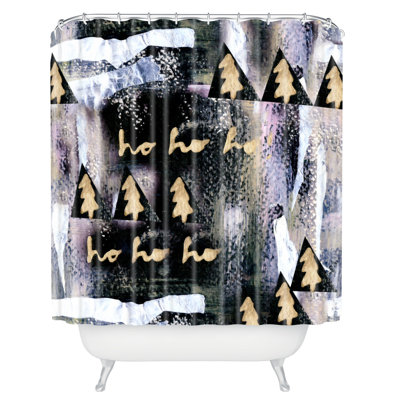 Cayenablanca Modern Shower Curtain