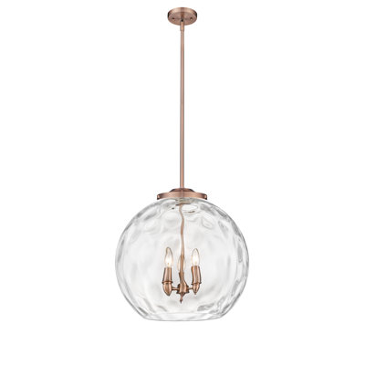 Luminaire suspendu sphère 3 lumières 3 lumières