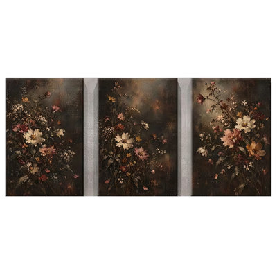 3 Piece Wrapped Canvas Wall Art