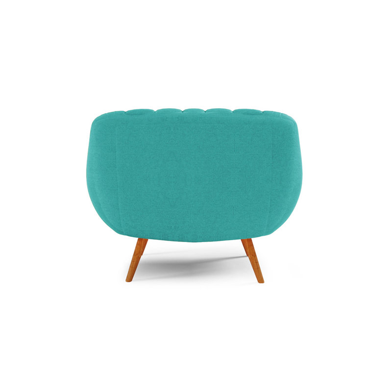 Katharine Upholstered Armchair, Ibiza Emerald Green
