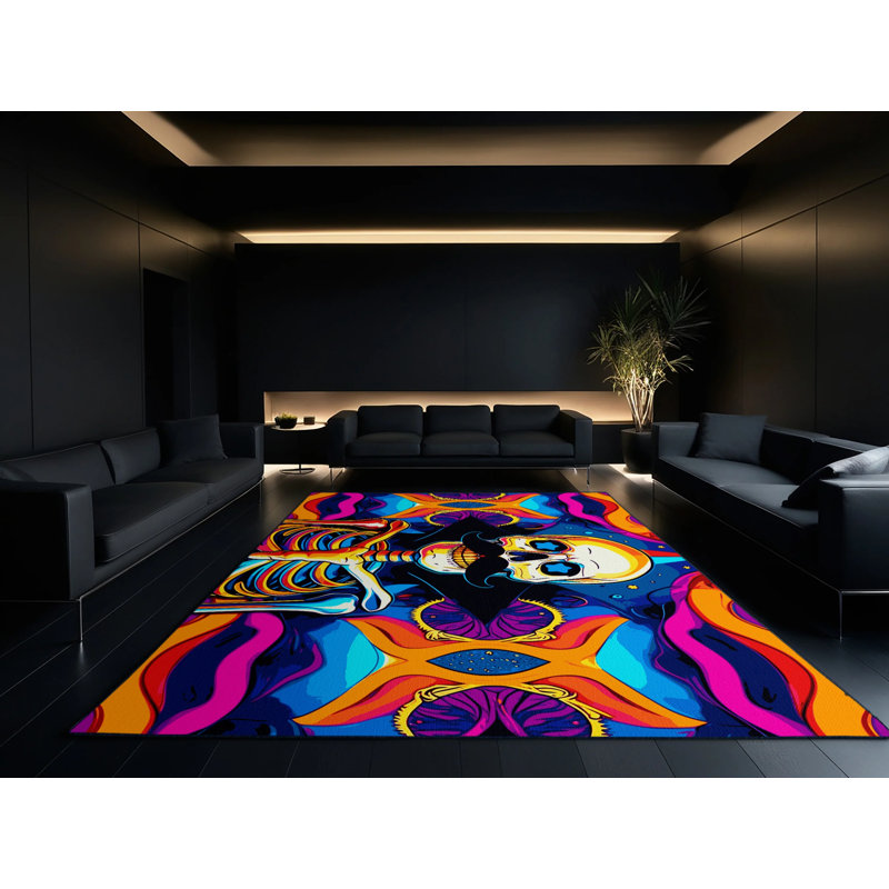 Kaleidoscope Radiance Rug, Rectangle 3' x 5'