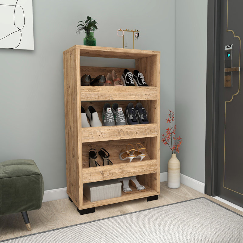 Baneen 8 Pair Shoe Storage Cabinet