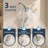 2-in-1 Functional Dual Shower Heads with Rough in-Valve and Bathtub Shower Faucet-138336558
