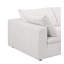 Canapé modulaire 5 pièces - Revêtement en tissu Belfast véritable