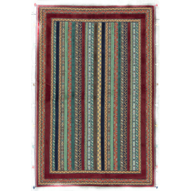 One-of-a-Kind 5'1" X 7'9" Wool Area Rug in