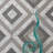 Palace 8" x 8" Geometric Pattern Matte Porcelain Tile-92419565