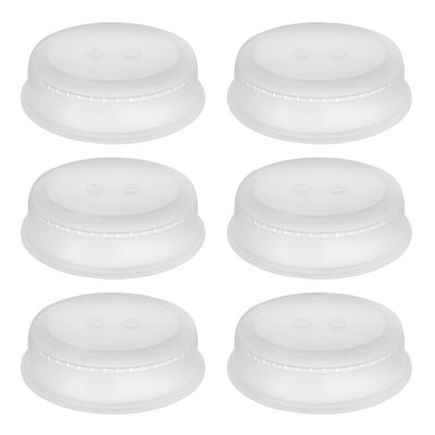 Couvercle anti-éclaboussures pour micro-ondes YBM Home : garde votre micro-ondes impeccable pendant la cuisson des aliments. Couvercle antiéclaboussures, sans BPA et compatible lave-vaisselle, 28 cm (11 pouces), numéro de modèle BA293, ensemble de 6.