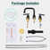 Widespread 2-handle Bathroom Faucet with Drain Assembly