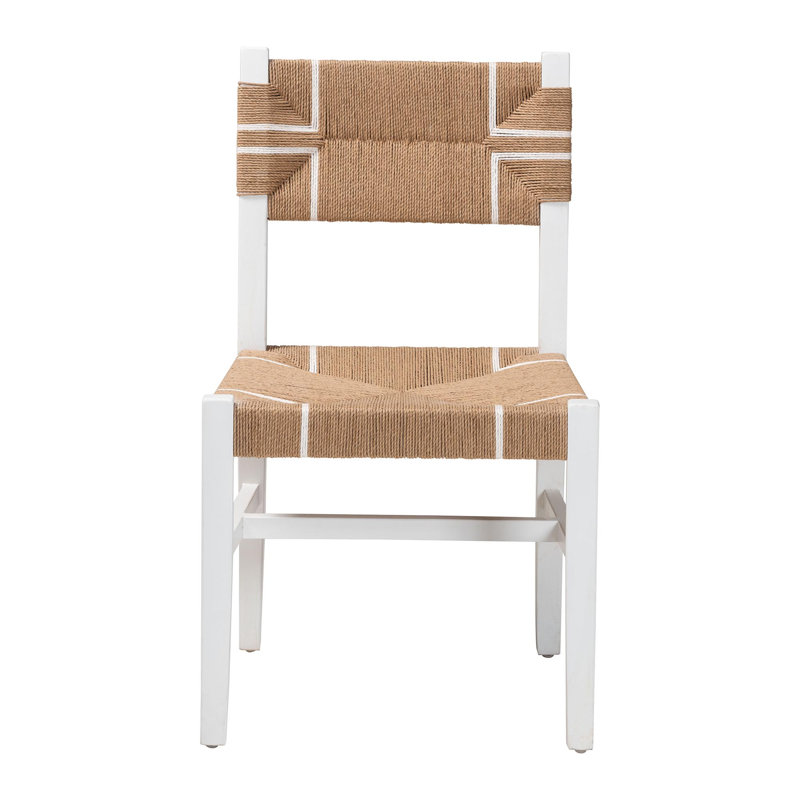 Chaise de salle à manger Hornersville, Blanc