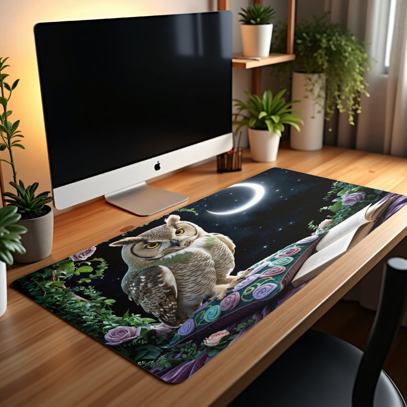 Polyester Desk Pad, 31.5x15.5