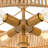 5-light Hand-Woven Rattan Drum Chandelier