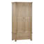 Jeremey 2 Door Solid Wood Wardrobe