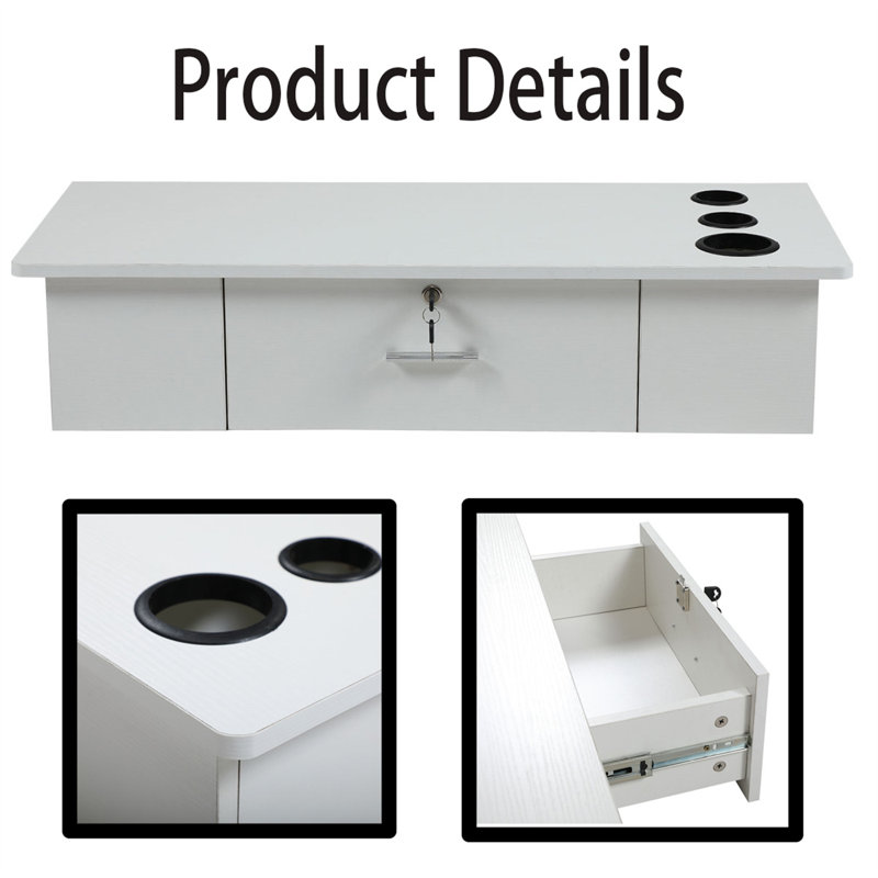 Mikkeline Makeup Organizer, White