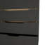 Commode d'appoint, quatre tiroirs, armoire d'appoint Golchehr